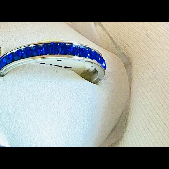🔥  Blue Sapphire ring.❤️💕🎁 - Picture 2 of 4